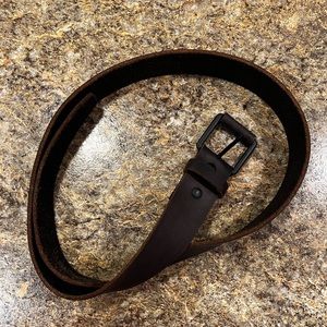 COPY - American Eagle Dark Brown Leather Belt